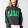Women Colourful Rebel Logo Patch Elastic Sweat | Anthracite