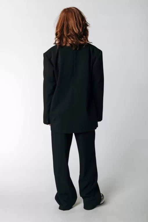 Women Colourful Rebel Gemma Oversized Blazer | Black