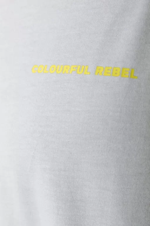Men Colourful Rebel Mother Nature Long Sleeve | Light Grey