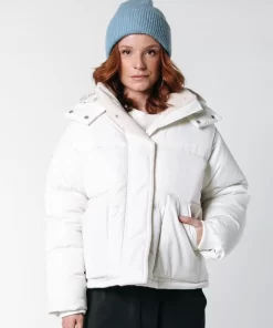 Women Colourful Rebel Rya Teddy Puffer | Off White