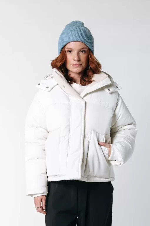 Women Colourful Rebel Rya Teddy Puffer | Off White