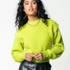 Women Colourful Rebel Toby Knit | Neon Lime