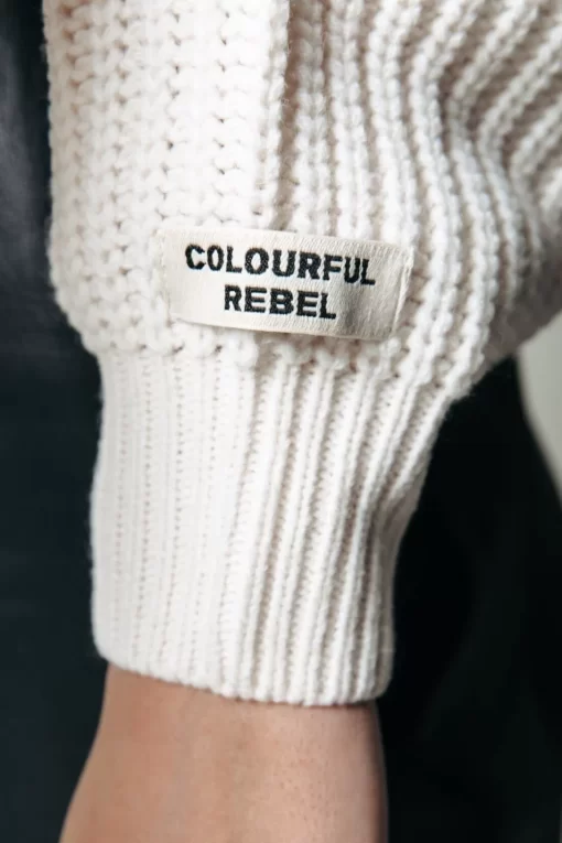 Women Colourful Rebel Vicca Knit | Off White